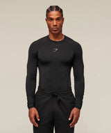 Gymshark compression longsleeve black