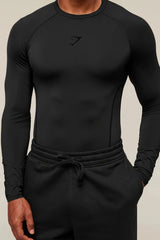 Gymshark compression longsleeve black